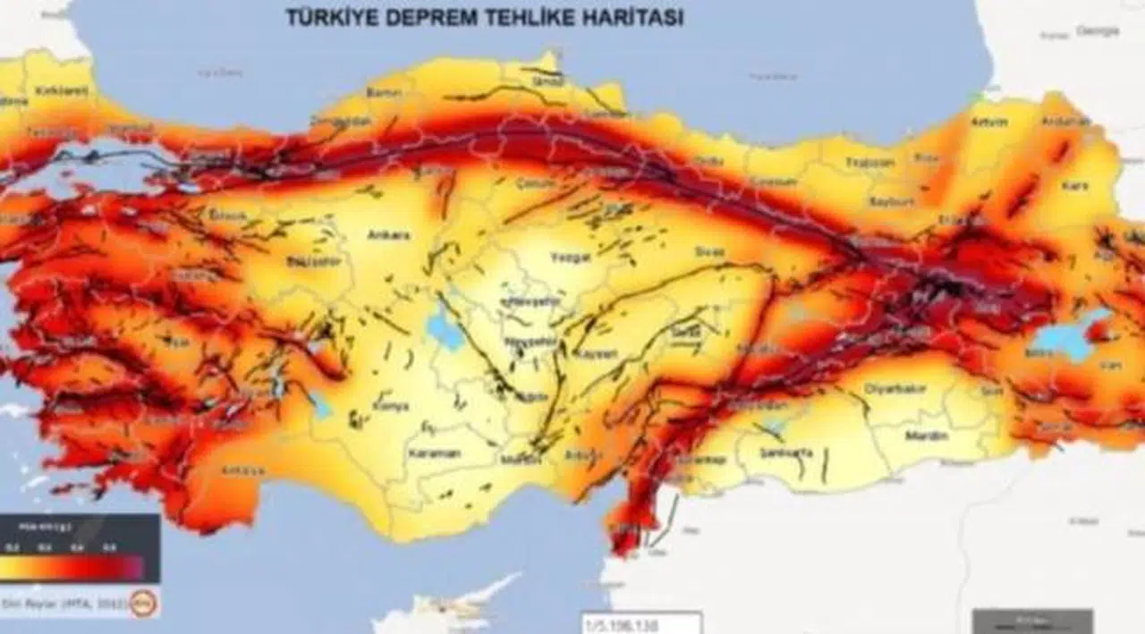 Türkiye deprem risk haritası: İşte en yüksek ve en düşük riskli iller