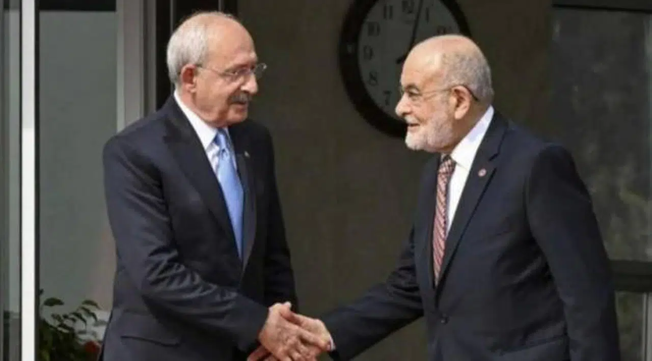 5 parti lideri Saadet Partisi'nde toplanıyor
