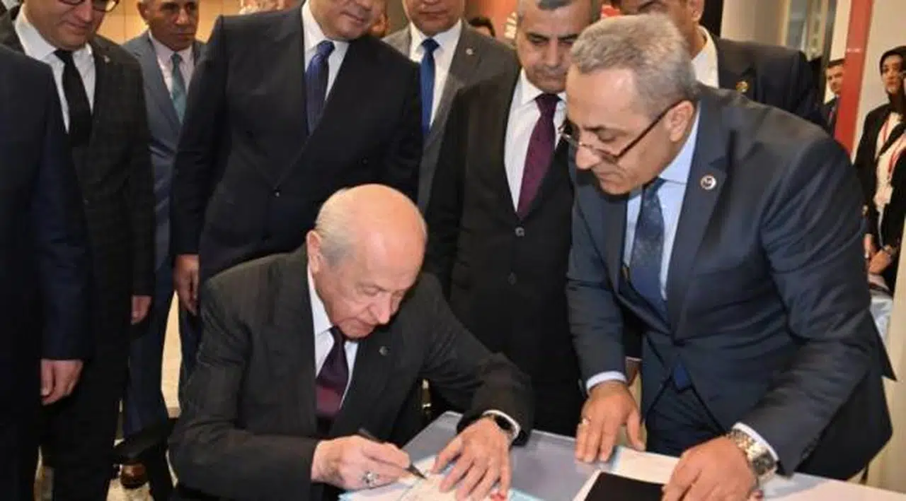Bahçeli milletvekilliği adaylığı başvurusunu yaptı