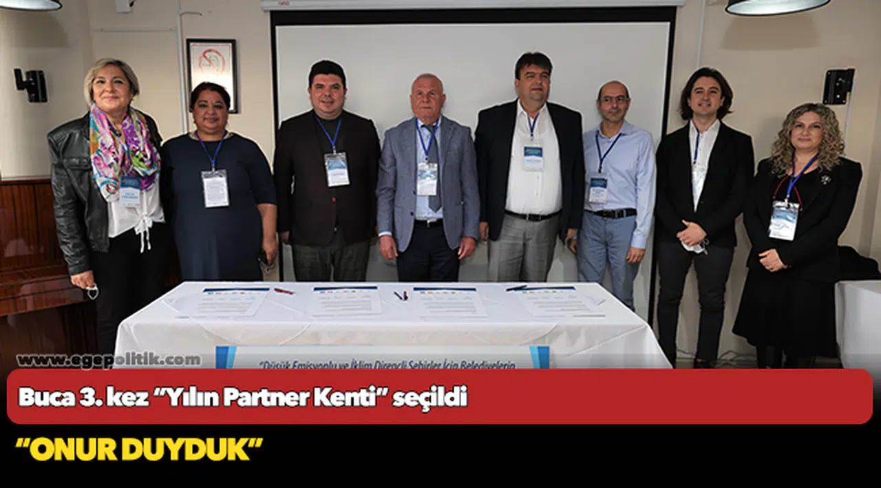Buca 3. kez “Yılın Partner Kenti” seçildi