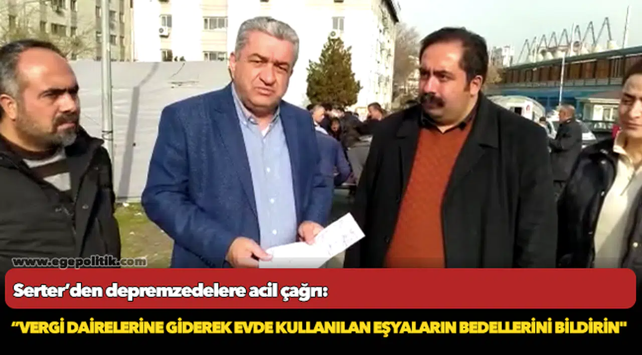CHP İzmir Milletvekili Bedri Serter Malatya’da