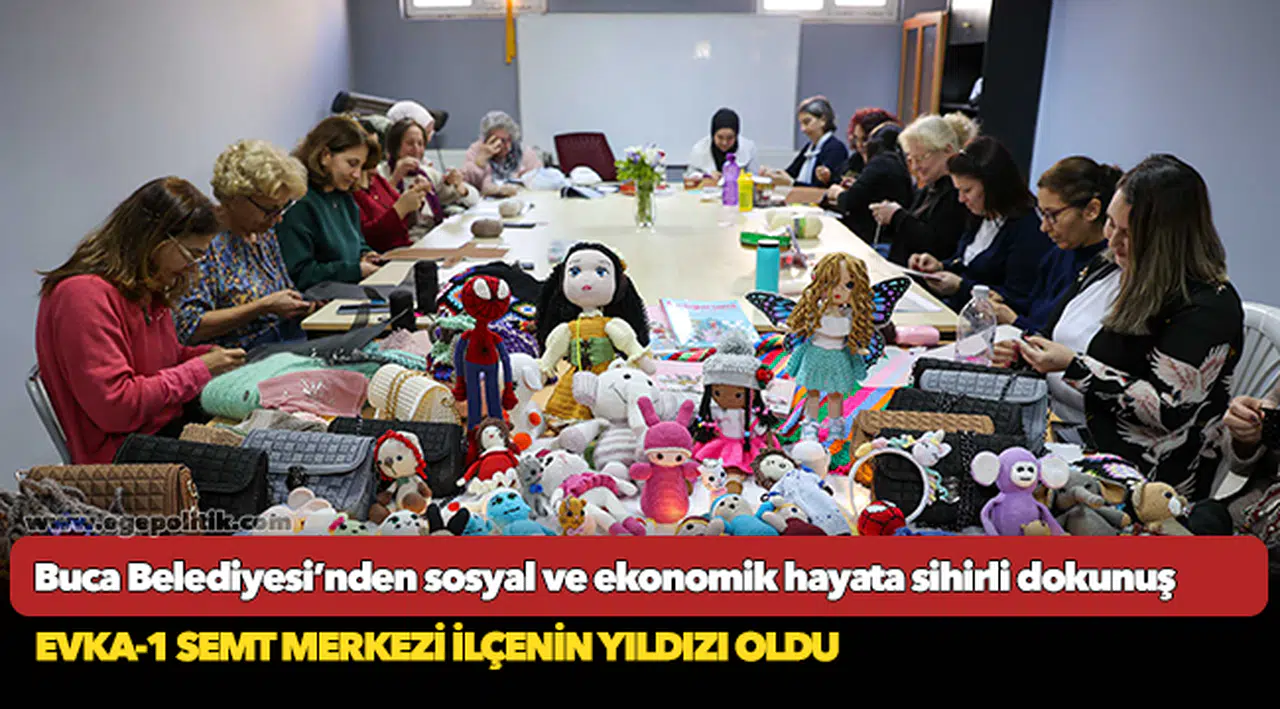Evka-1 Semt Merkezi ilçenin yıldızı oldu