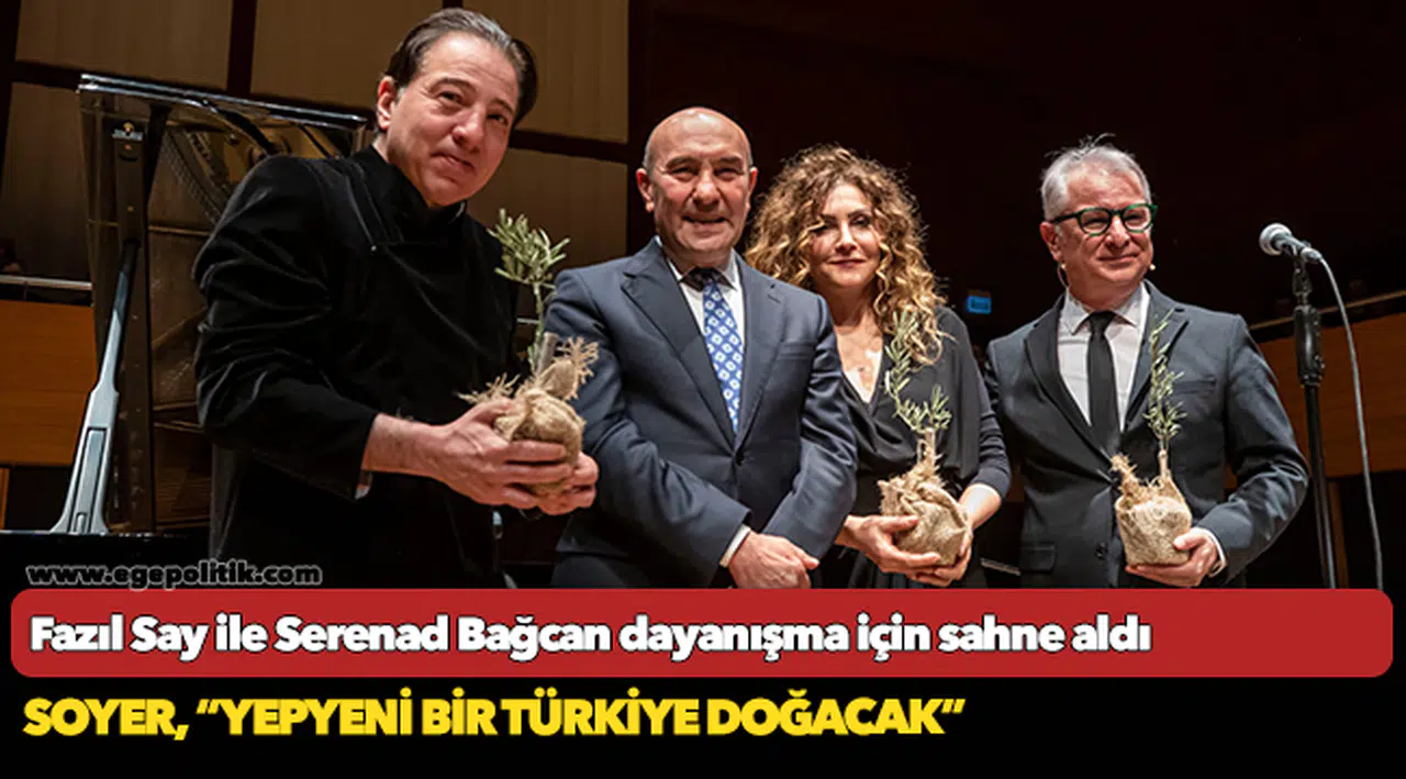 Fazıl Say ile Serenad Bağcan dayanışma için sahne aldı