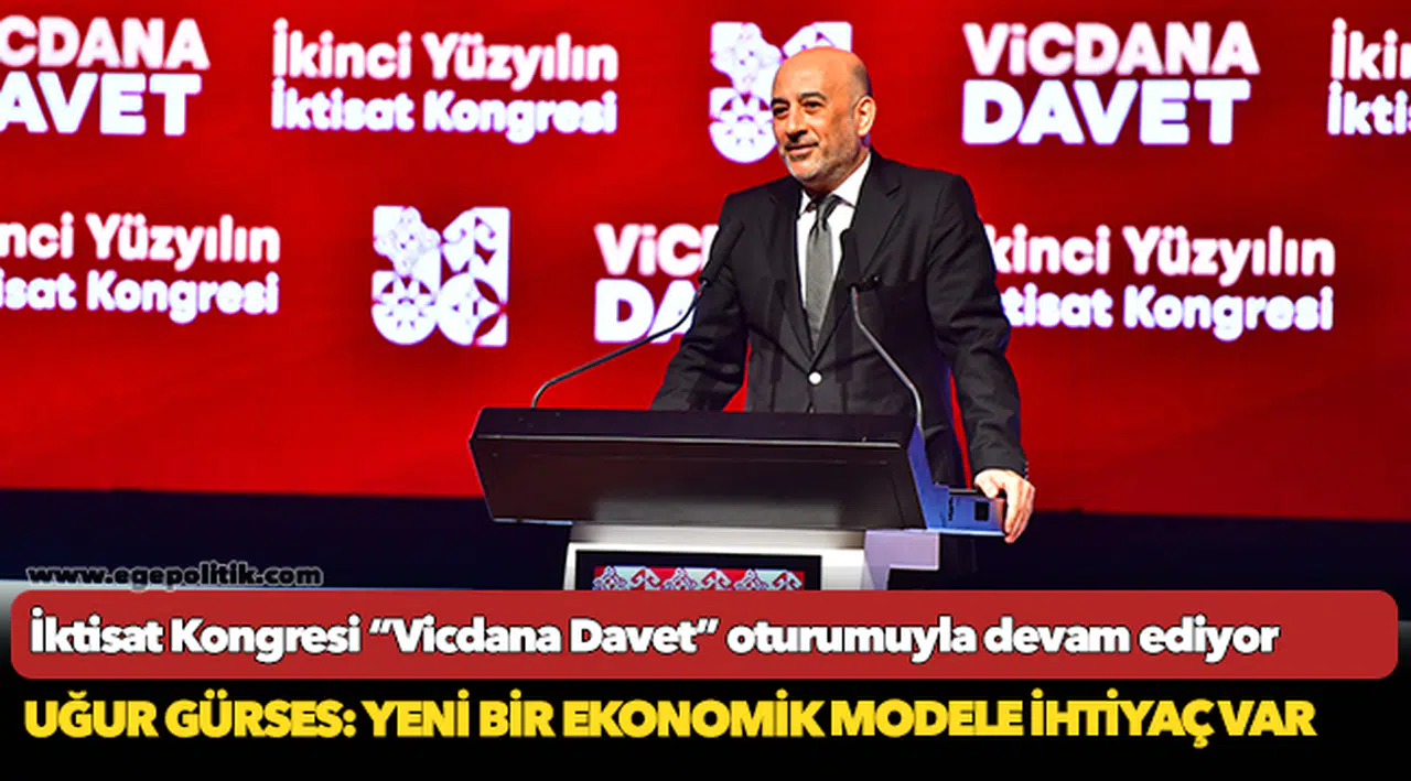 İktisat Kongresi “Vicdana Davet” oturumuyla devam ediyor