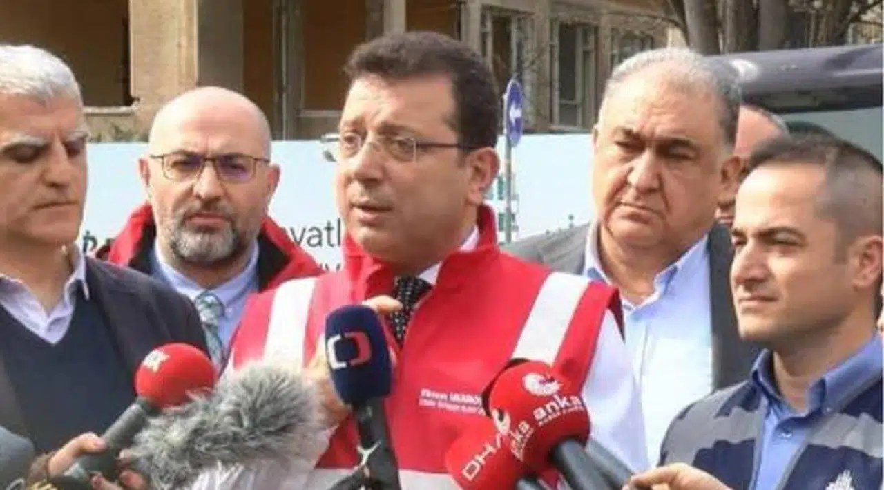 İmamoğlu: Sıkıntılı binaların yüzde 50'sinden fazlasında kiracılar oturuyor