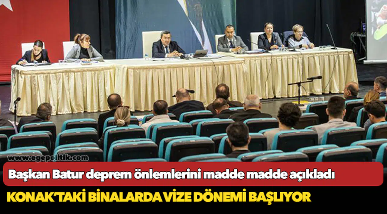 Konak’taki binalarda vize dönemi başlıyor