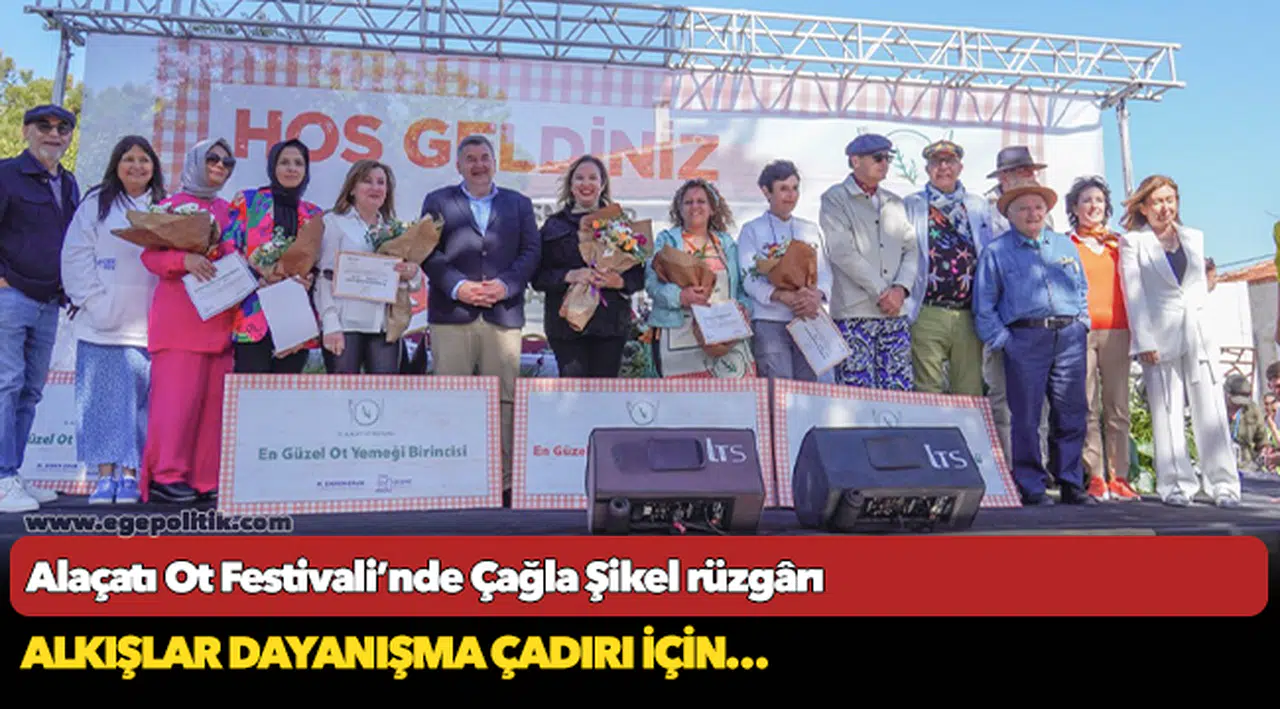 Alaçatı Ot Festivali’nde Çağla Şikel rüzgârı