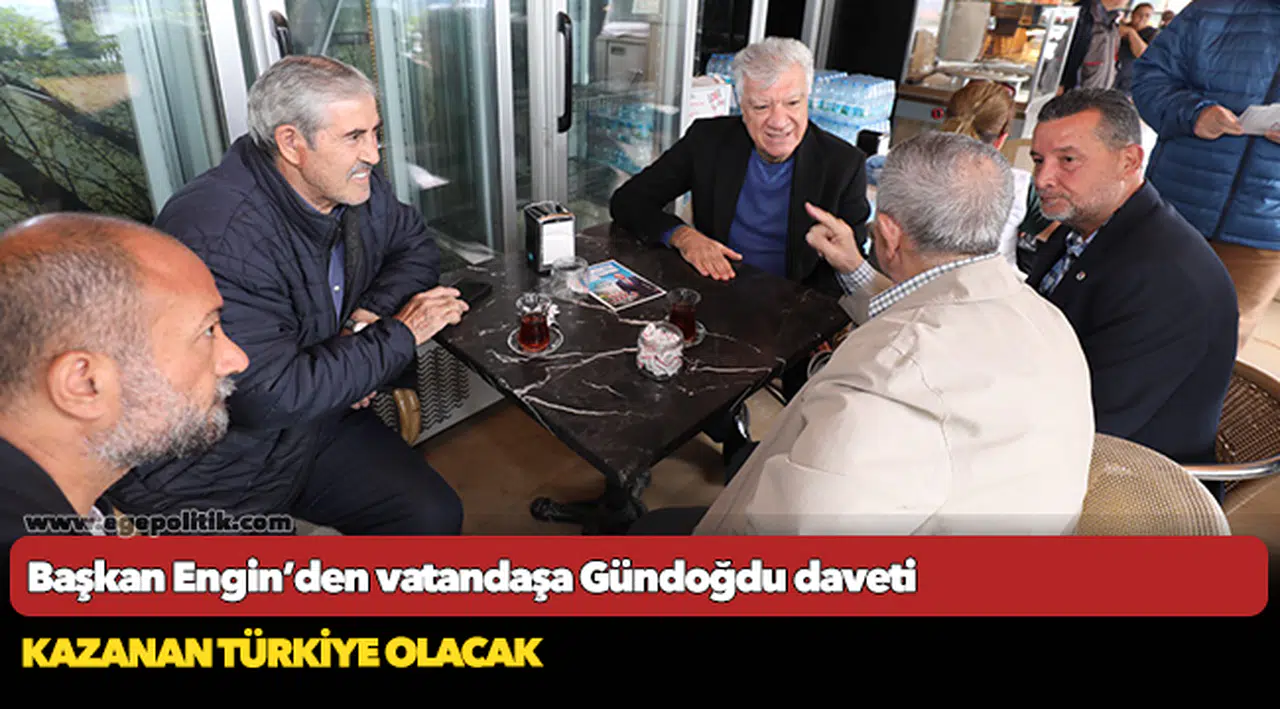 Başkan Engin’den vatandaşa Gündoğdu daveti
