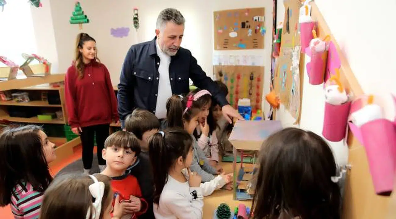 Başkan Sandal’dan anaokullarına ziyaret