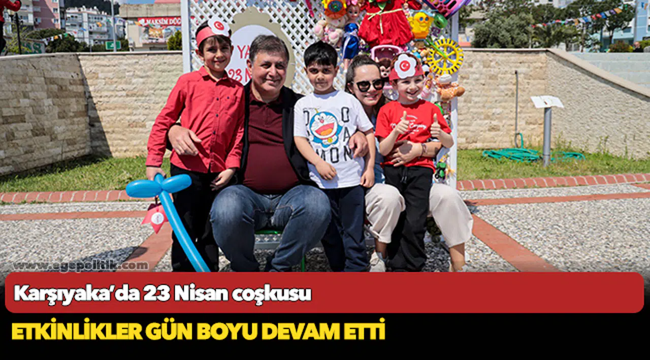 Karşıyaka’da 23 Nisan coşkusu