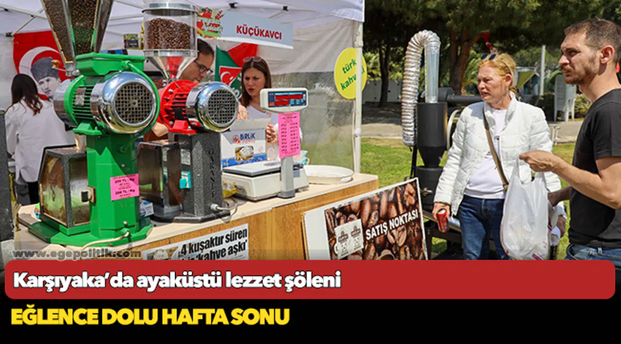 Karşıyaka’da ayaküstü lezzet şöleni