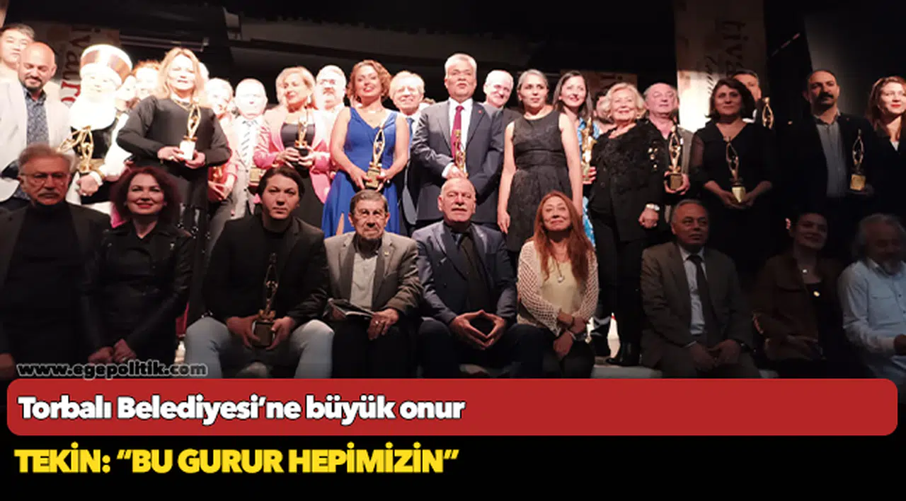 Torbalı Belediyesi’ne büyük onur
