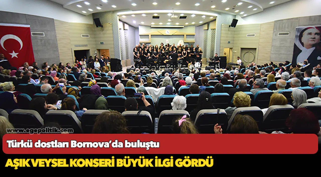 Türkü dostları Bornova’da buluştu