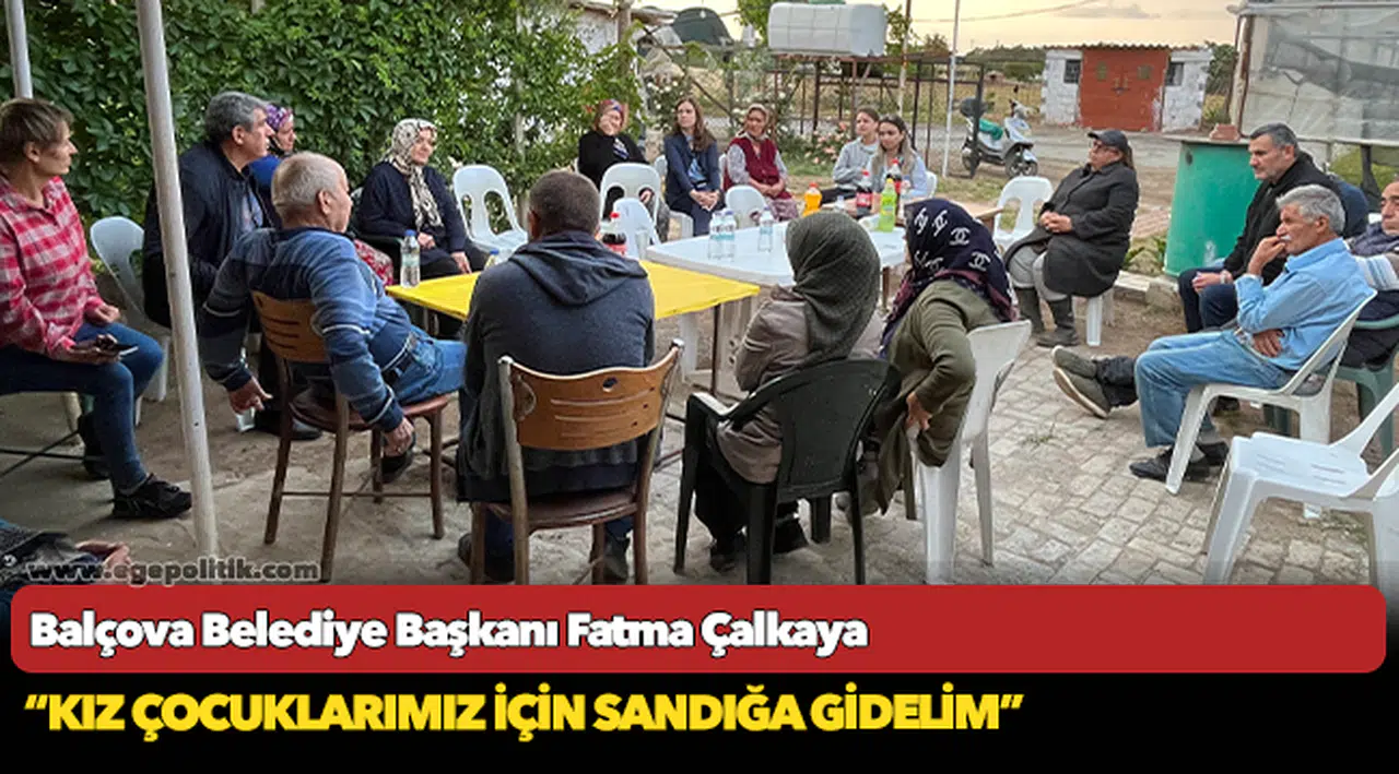 Başkan Çalkaya, "Kız Çocuklarımız için Sandığa Gidelim"