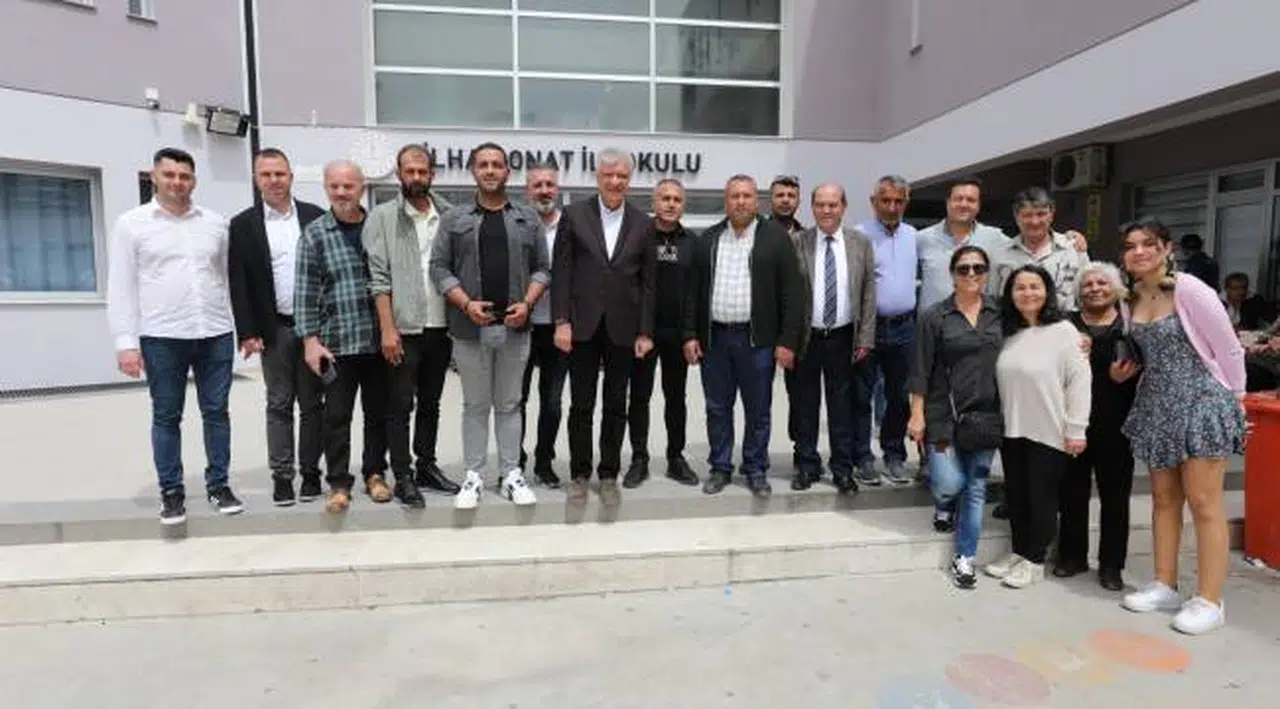 Başkan Engin oyunu İlhan Onat İlkokulu'nda kullandı