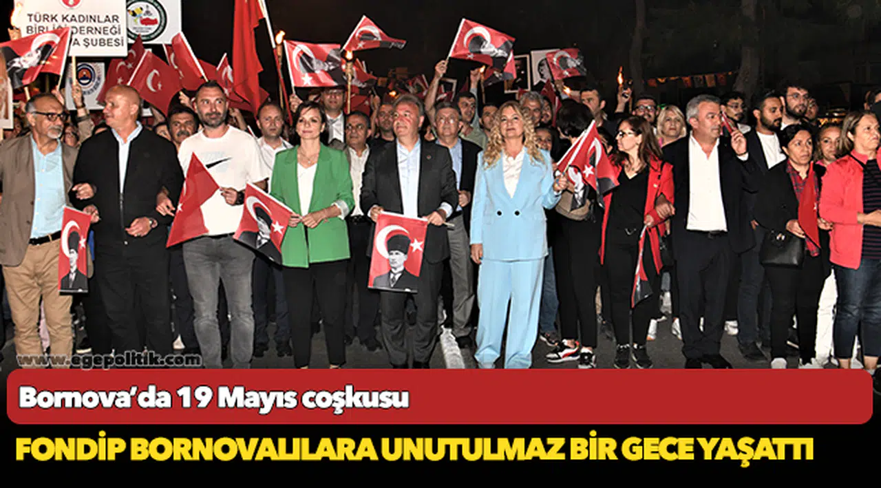 Bornova’da 19 Mayıs coşkusu