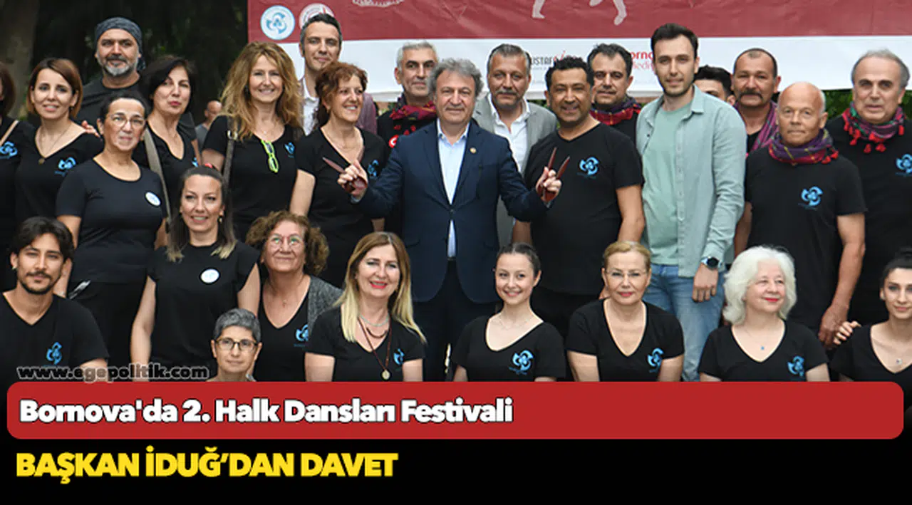 Bornova'da 2. Halk Dansları Festivali