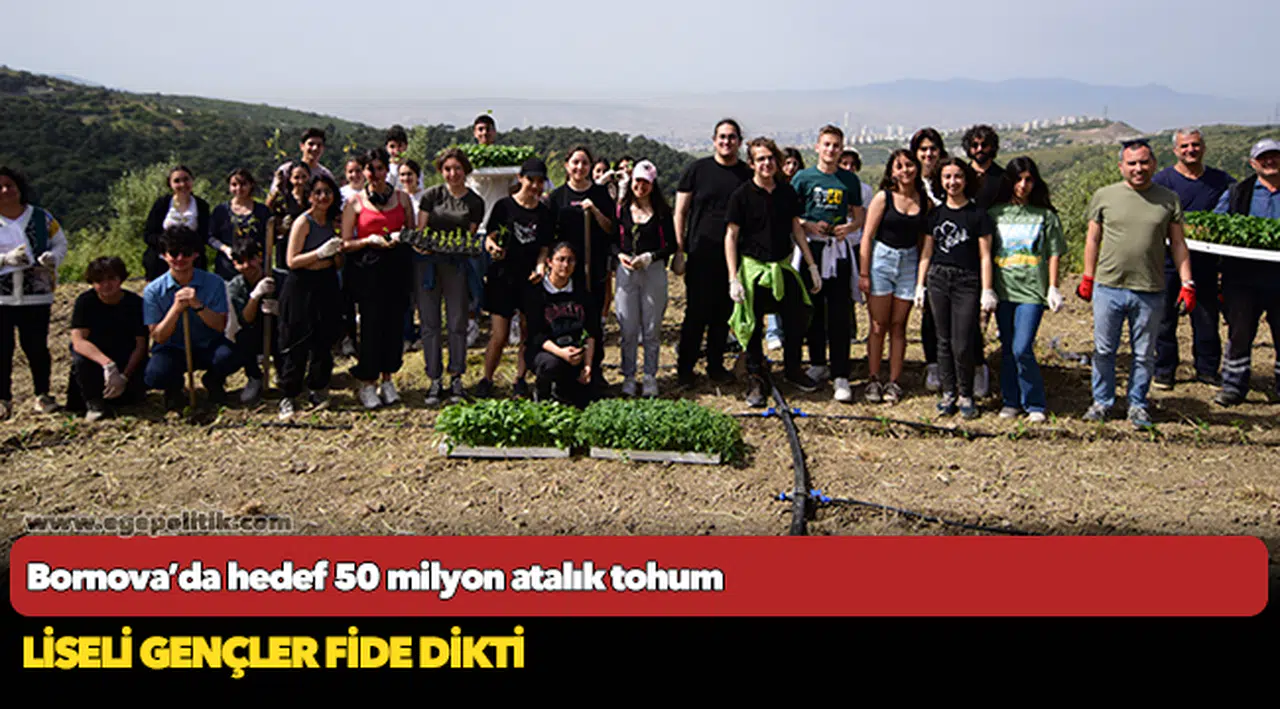 Bornova’da hedef 50 milyon atalık tohum
