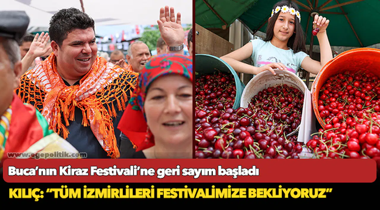 Buca’nın Kiraz Festivali’ne geri sayım başladı
