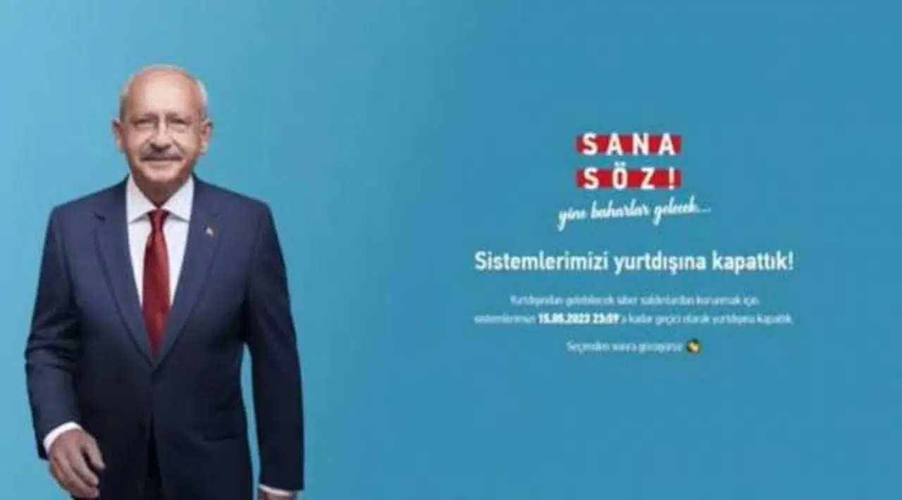 CHP'den 'siber saldırı' önlemi: İnternet sitesini yurt dışına kapattı