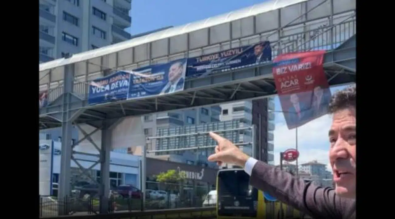 CHP'li Ahmet Kaya: Erdoğan Trabzon'a geliyor diye afişlerimizi söktüler
