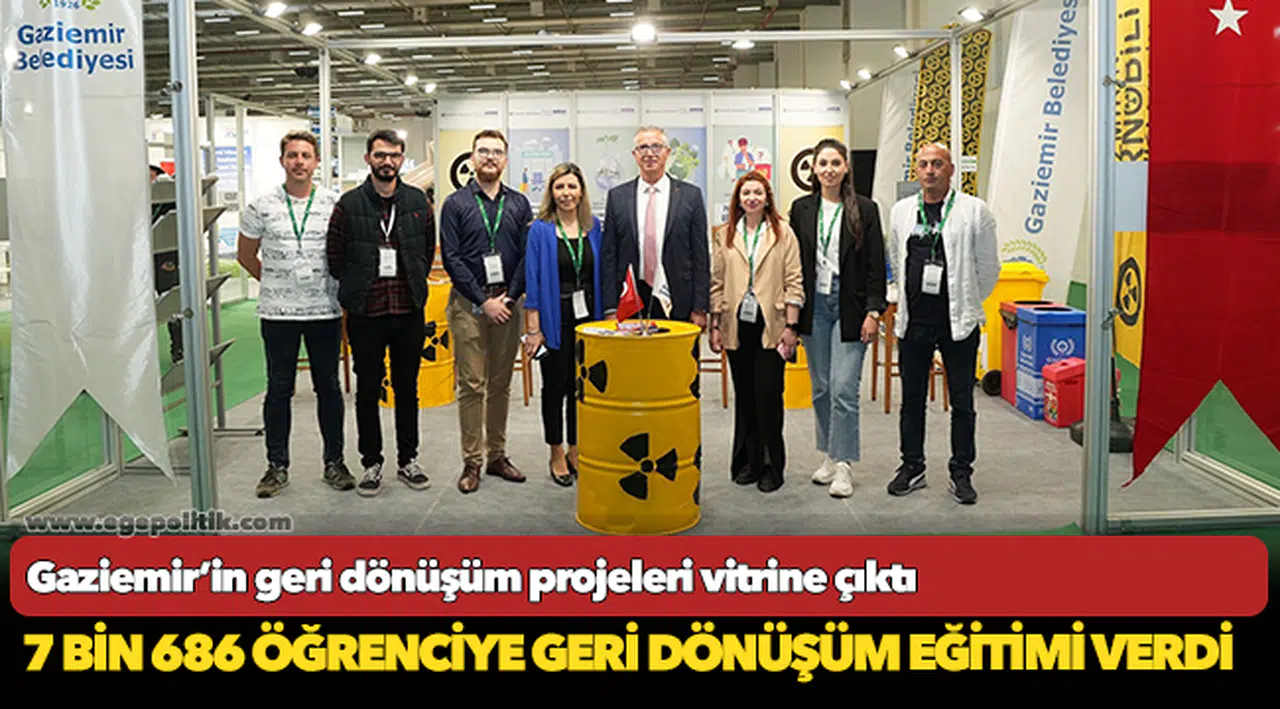 Gaziemir’in geri dönüşüm projeleri vitrine çıktı