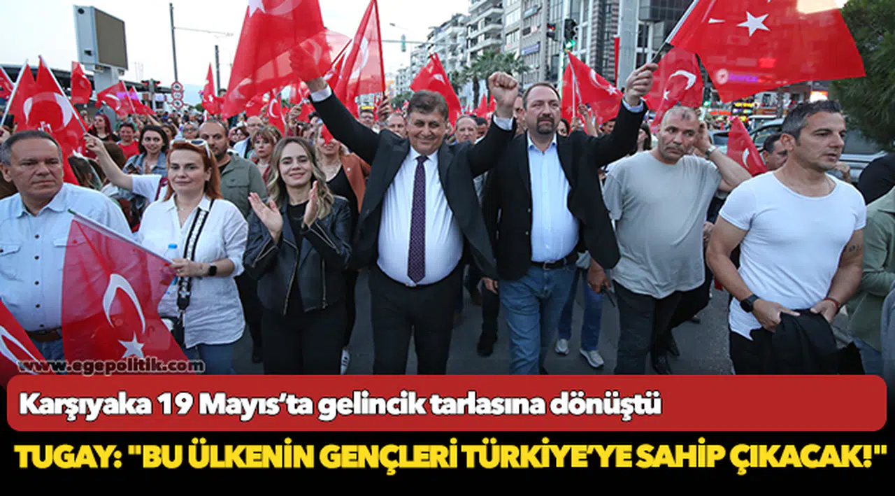 Karşıyaka 19 Mayıs’ta gelincik tarlasına dönüştü