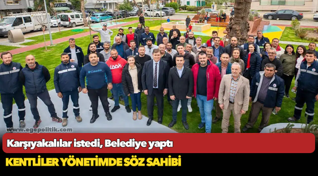 Karşıyakalılar istedi, Belediye yaptı