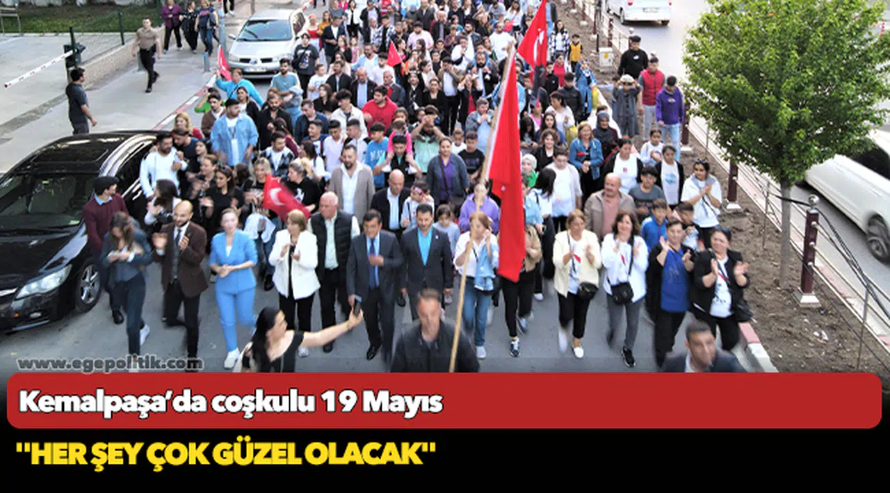 Kemalpaşa’da coşkulu 19 Mayıs