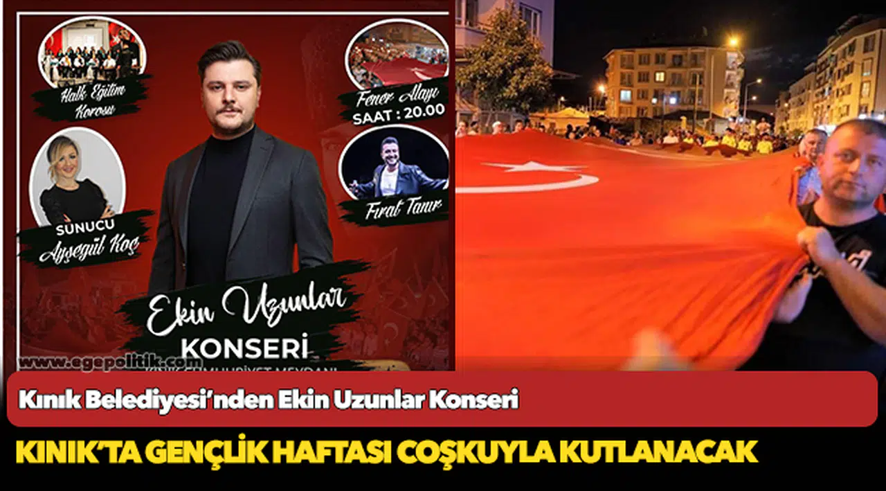 Kınık Belediyesi’nden Ekin Uzunlar Konseri