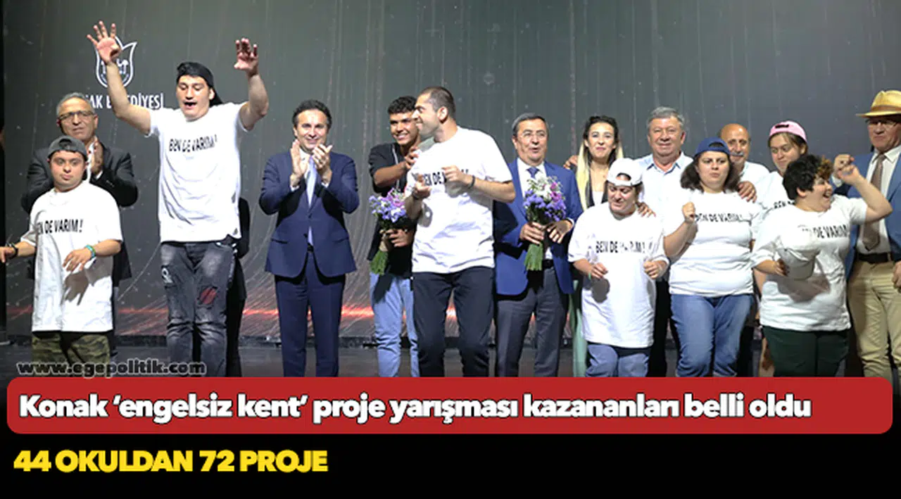 Konak  ‘engelsiz kent’  proje yarışması kazananları belli oldu