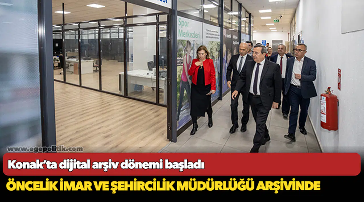 Konak’ta dijital arşiv dönemi başladı