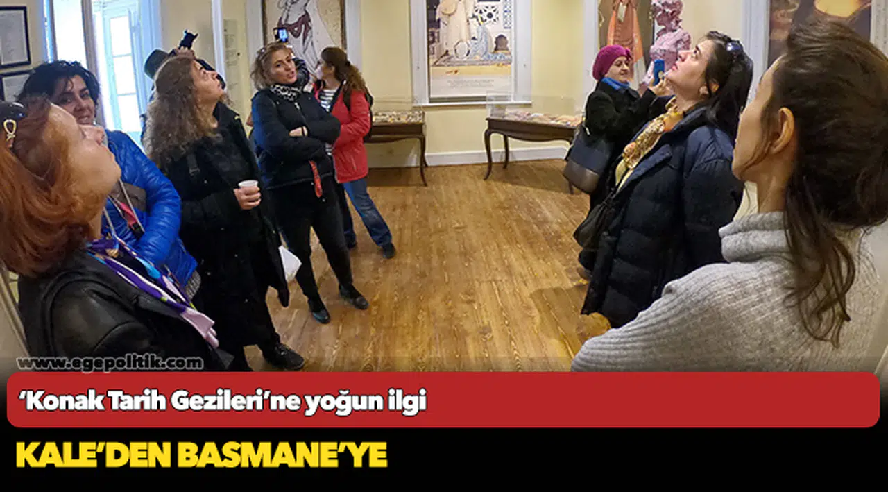 ‘Konak Tarih Gezileri’ne yoğun ilgi
