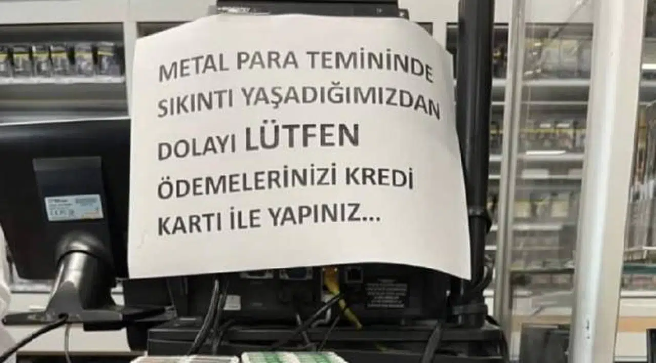 Madeni parada kıtlık: 'Bozuk para bulamıyoruz, vatandaştan topluyoruz'
