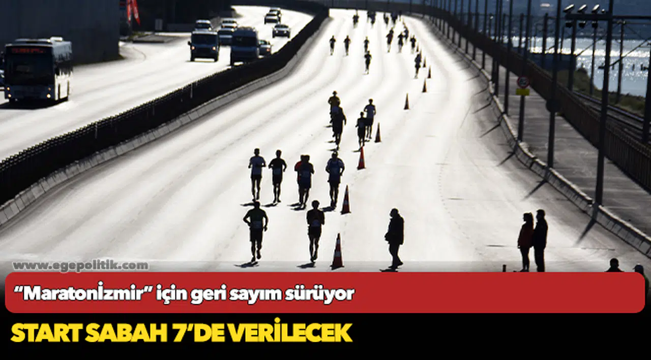 “Maratonİzmir” için geri sayım sürüyor