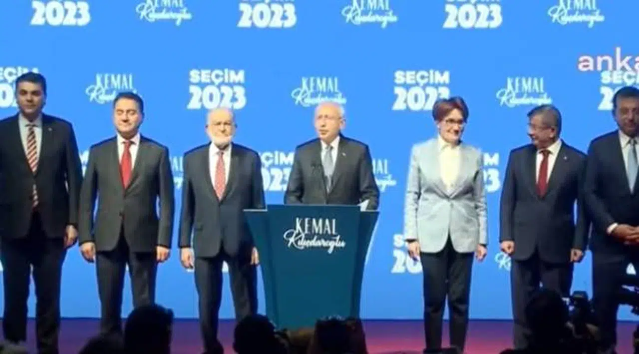 Millet İttifakı'nın 6 lideri bir arada; Kılıçdaroğlu'ndan "2.turda mutlaka ama mutlaka kazanacağız" açıklaması