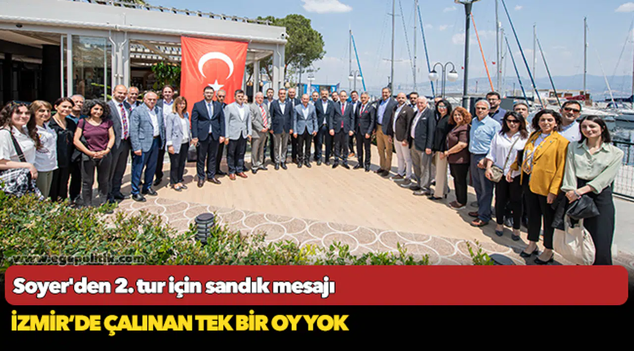 Soyer'den 2. tur için sandık mesajı