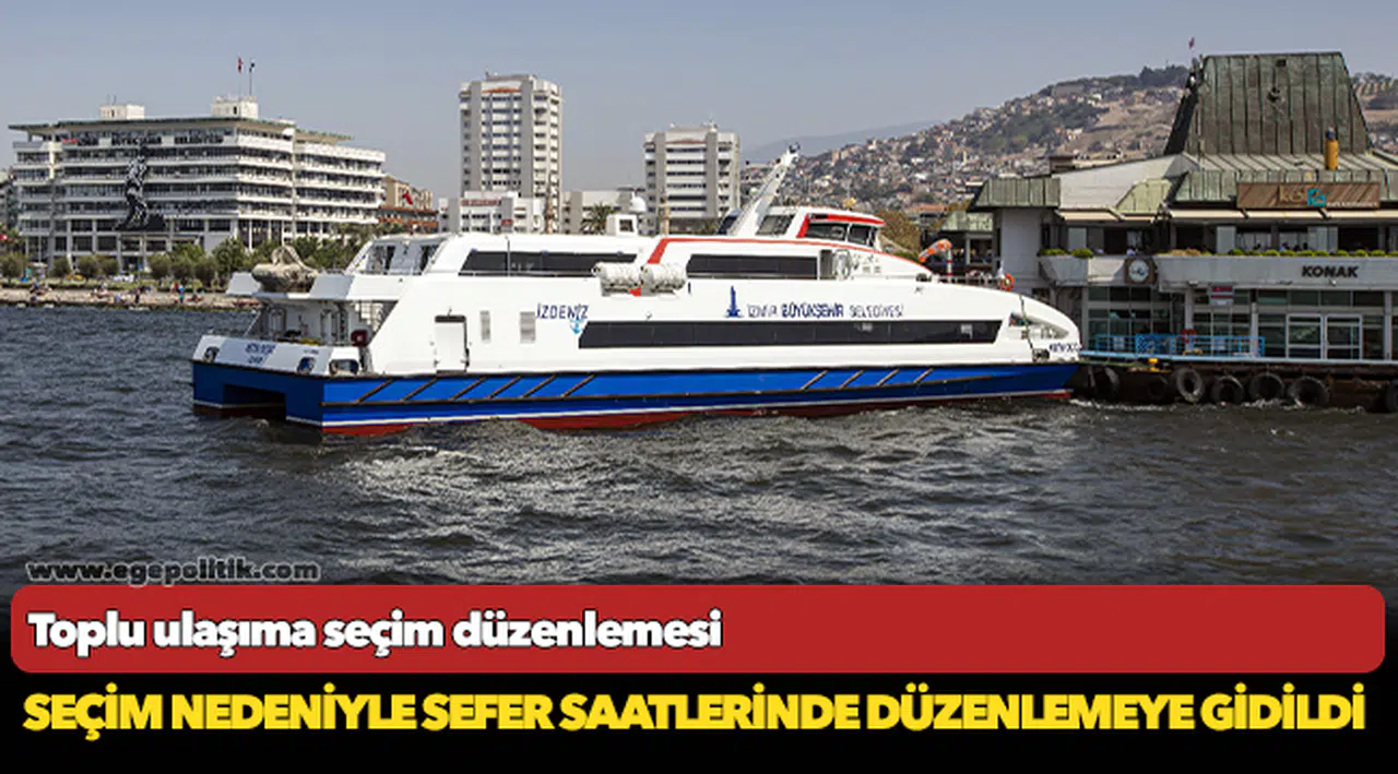 Toplu ulaşıma seçim düzenlemesi