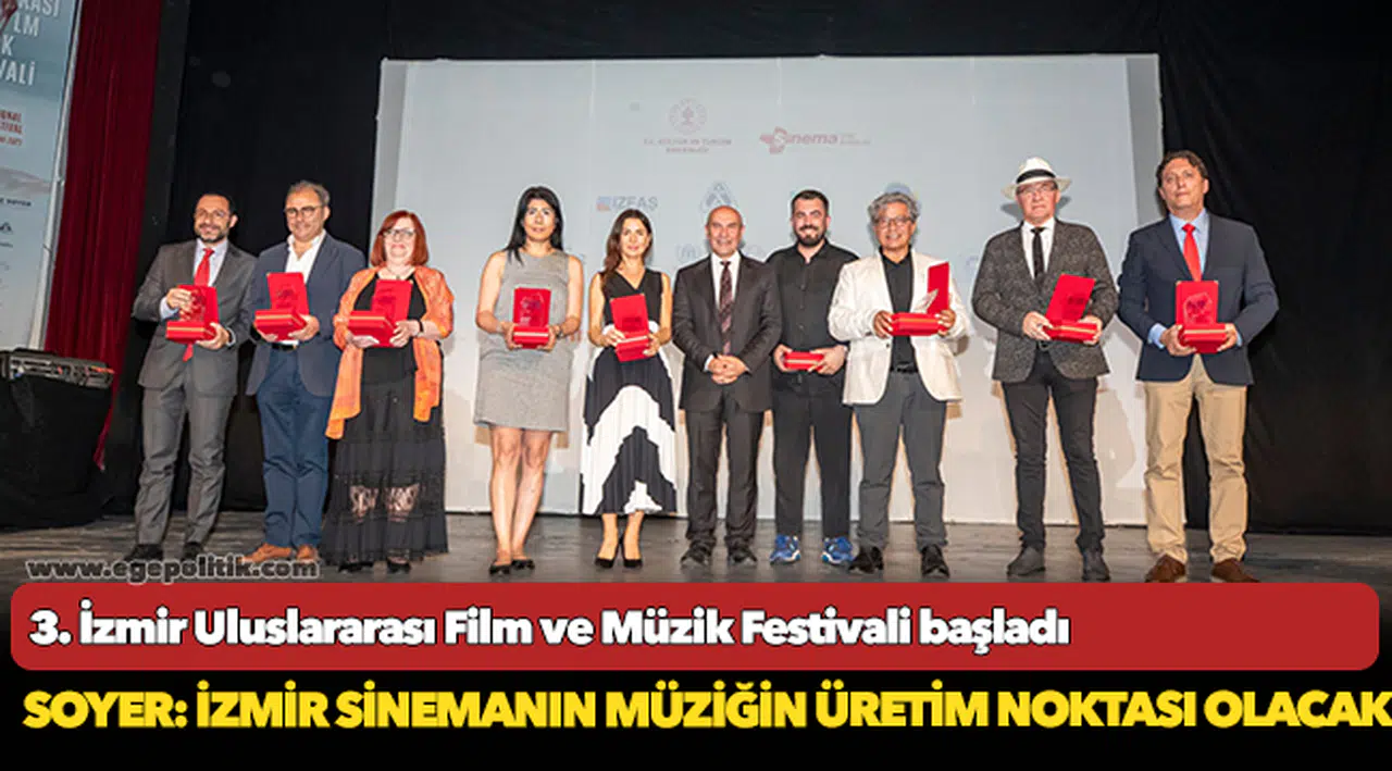 3. İzmir Uluslararası Film ve Müzik Festivali başladı