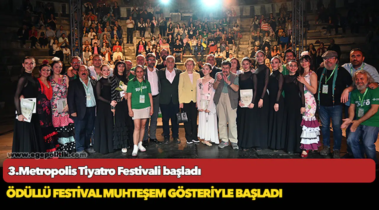 3.Metropolis Tiyatro Festivali başladı
