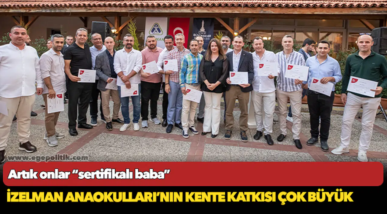 Artık onlar “sertifikalı baba”