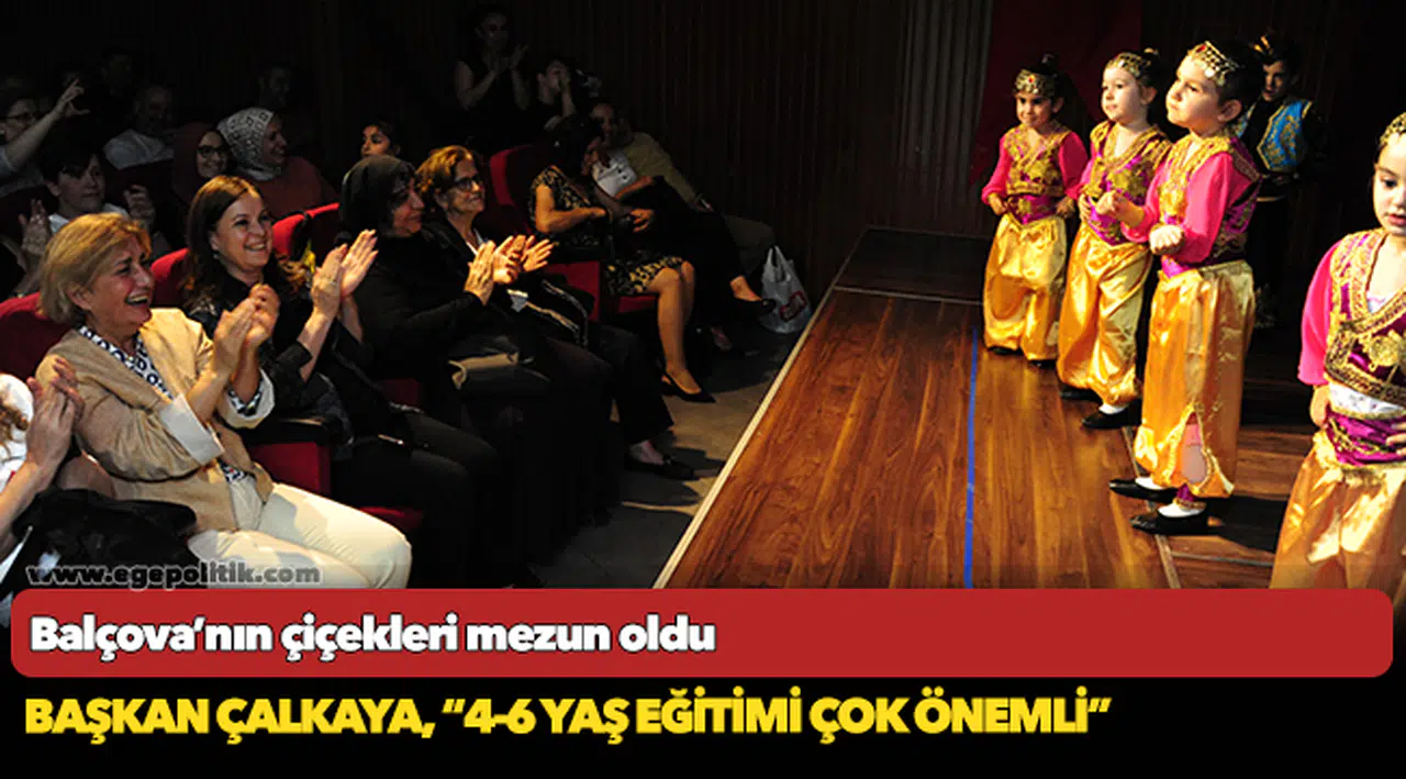 Balçova’nın çiçekleri mezun oldu
