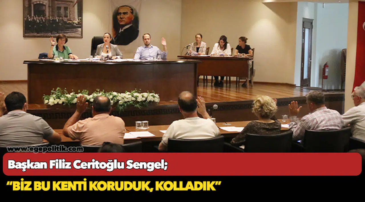 Başkan Filiz Ceritoğlu Sengel; Halkla birlikte yönetmeye devam edeceğiz