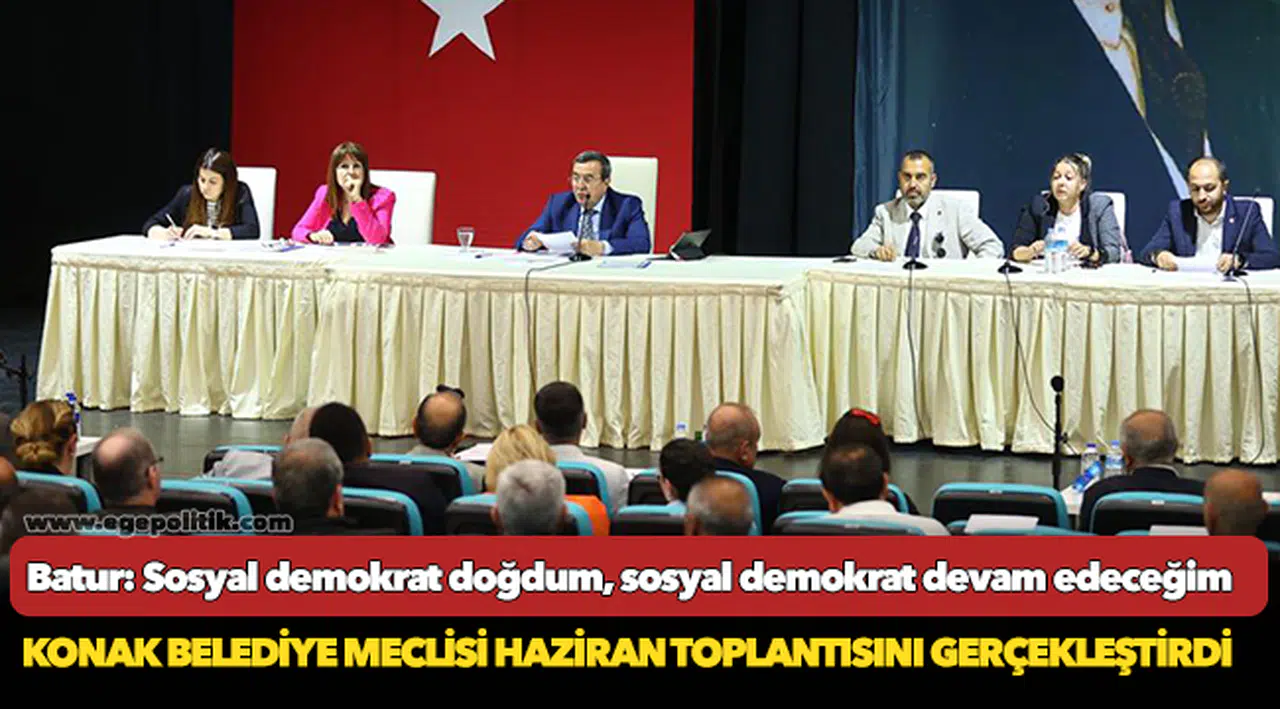 Batur: Sosyal demokrat doğdum, sosyal demokrat devam edeceğim