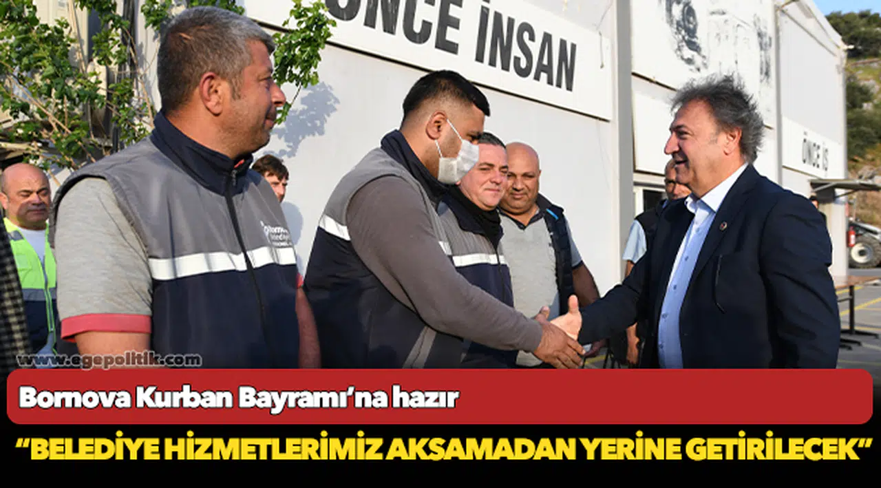 Bornova Kurban Bayramı’na hazır
