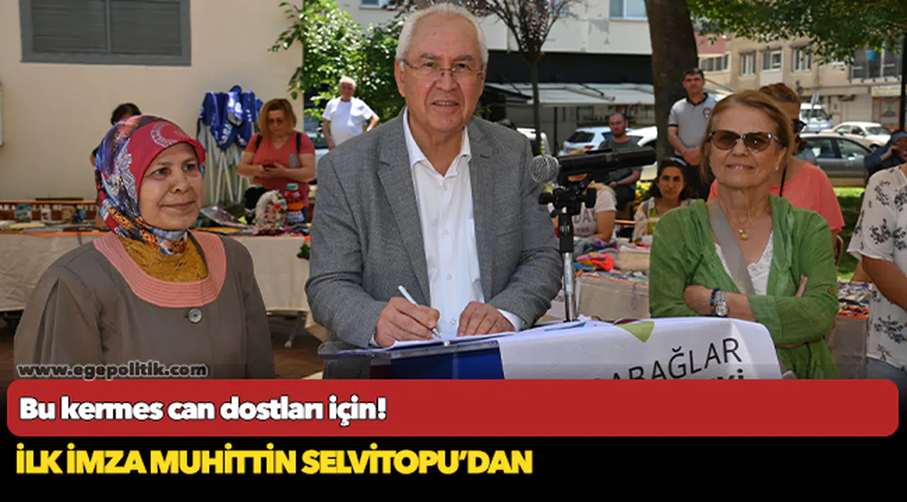 Bu kermes can dostları için!