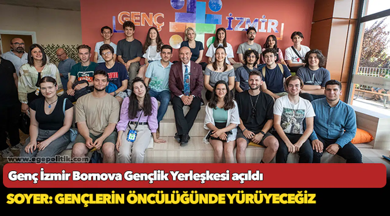 Genç İzmir Bornova Gençlik Yerleşkesi açıldı