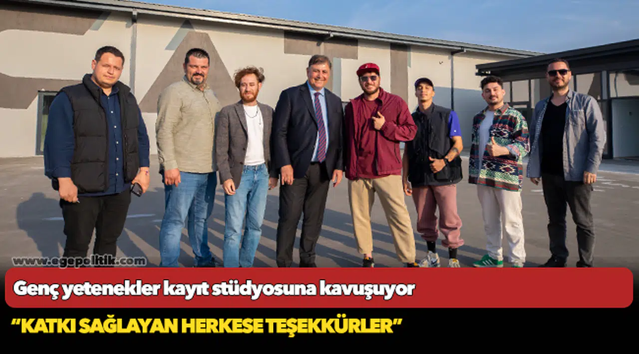 Genç yetenekler kayıt stüdyosuna kavuşuyor