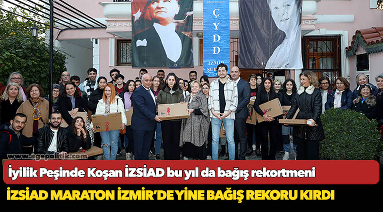 İyilik Peşinde Koşan İZSİAD bu yıl da bağış rekortmeni
