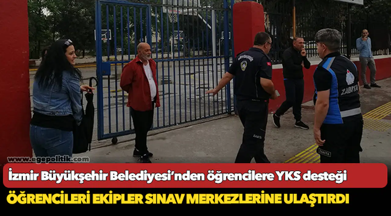 İzmir Büyükşehir Belediyesi’nden öğrencilere YKS desteği